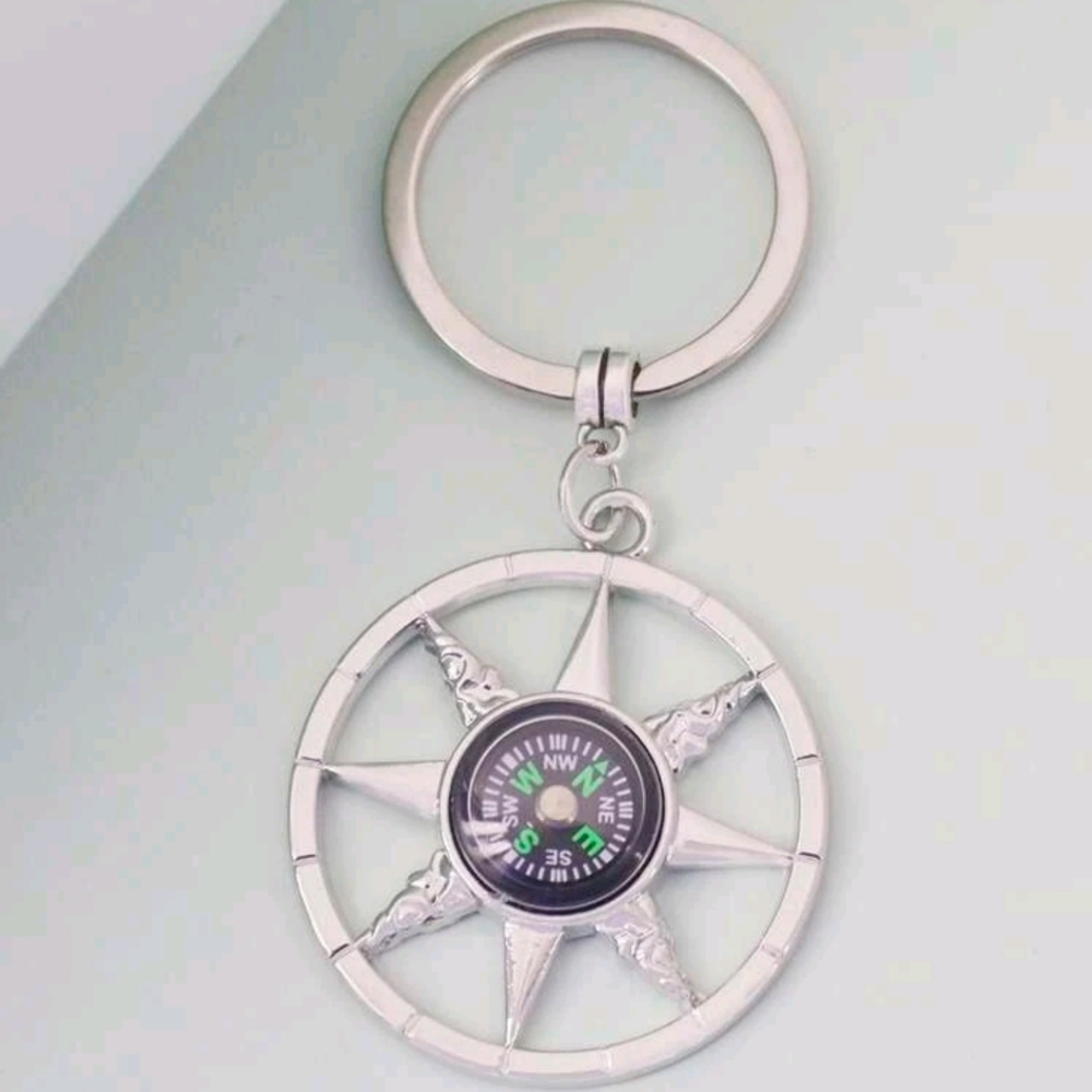 Compass Keychain
